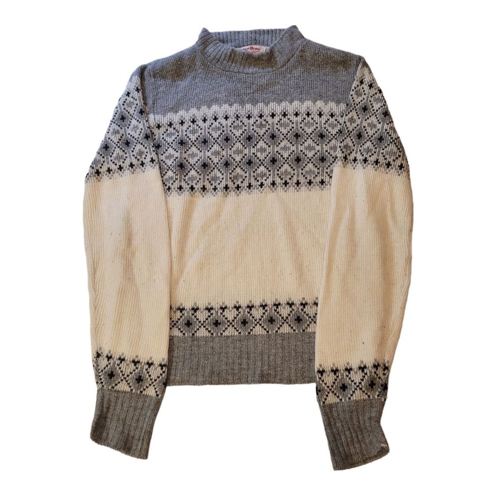 Robert Bruce‎ Paul Mage Sweater Adult M Scandinavian Vintage Orlon